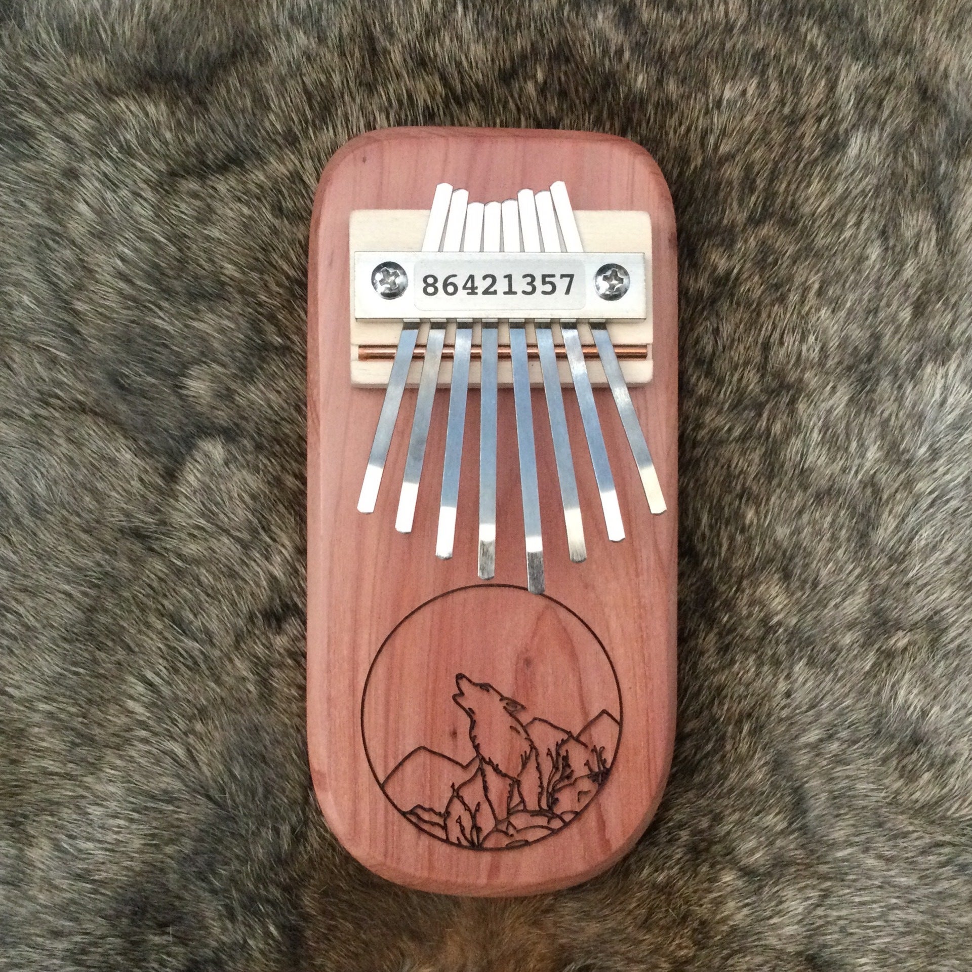 Cedar thumb piano cheap